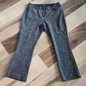 Express Columnist Tweed Straight-leg Pants sz 10/12? Short